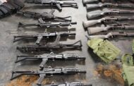 A pensioner to appear in court, 106 guns and 1704 various assorted rounds of ammunition seized