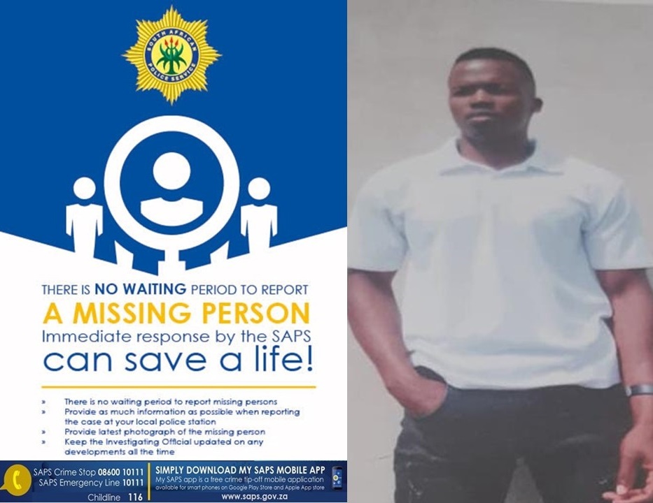 Empangeni police are appealing to the public for assistance in locating Sthembele Lungelo Ntuli