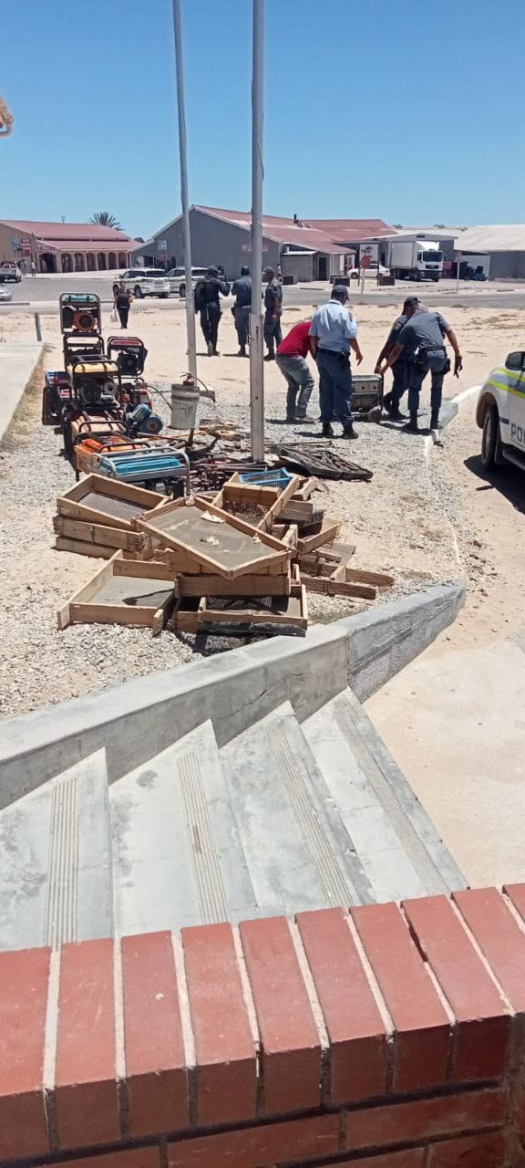 Police continue to make inroads in the fight against illegal mining in the Namaqua District