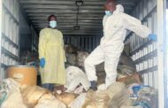 Destruction of drugs with an estimated street value of R550m