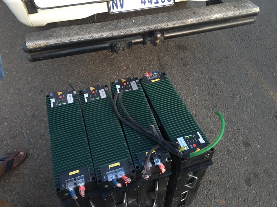 Stolen cellphone tower batteries recovered in Slovoville