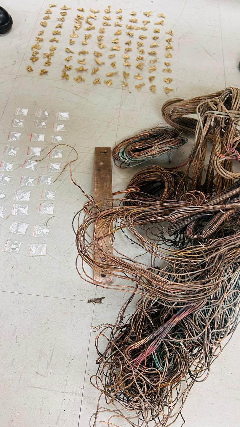 Zimbabwean National arrested for possession of drugs and stolen copper cables in Soshanguve