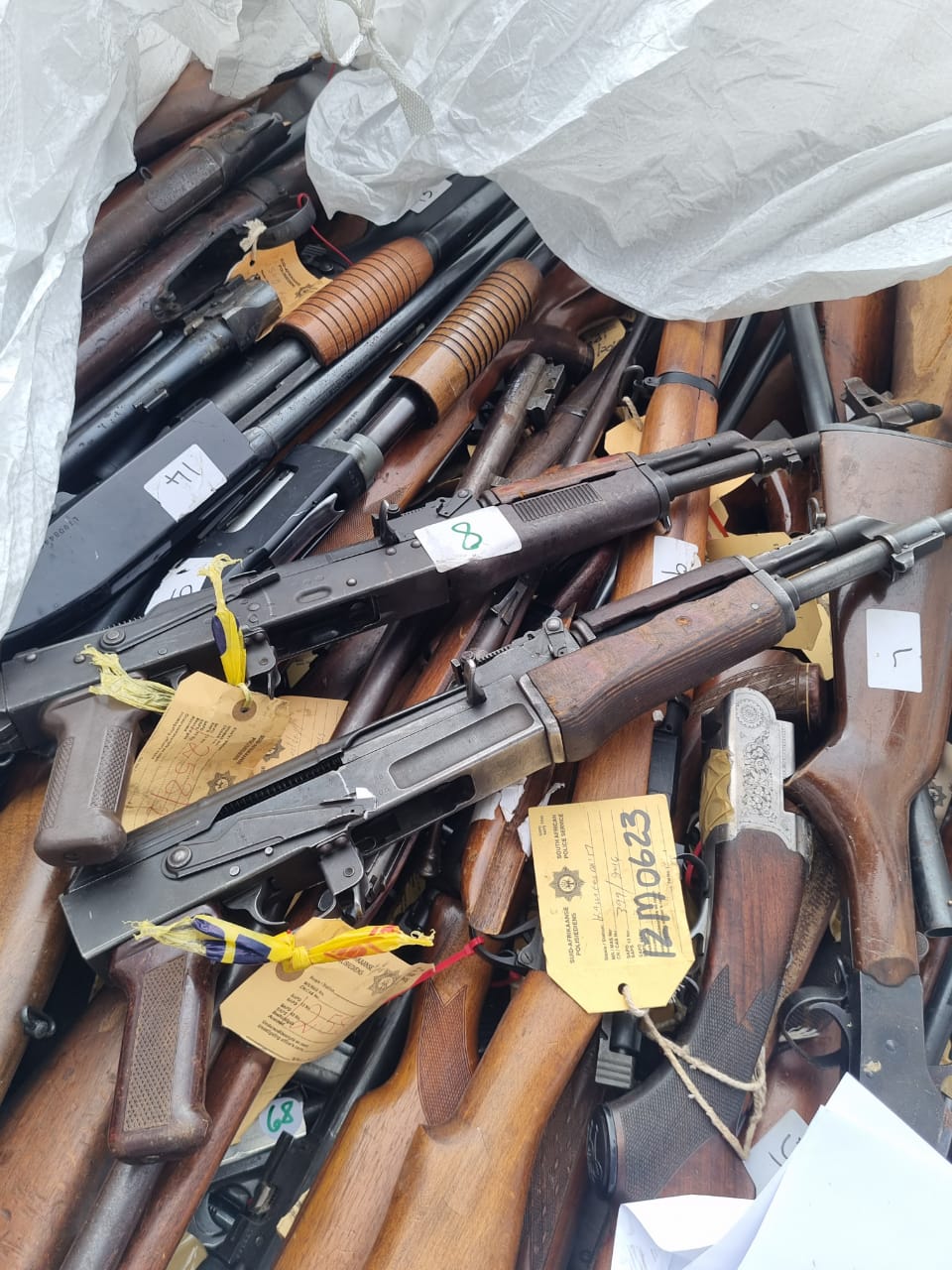 SAPS will destroy over 18 000 firearms, firearm parts and ammunition in Vanderbijlpark