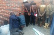 Illegal mining suspects arrested by JMPD Tactical Response Unit in Primrose