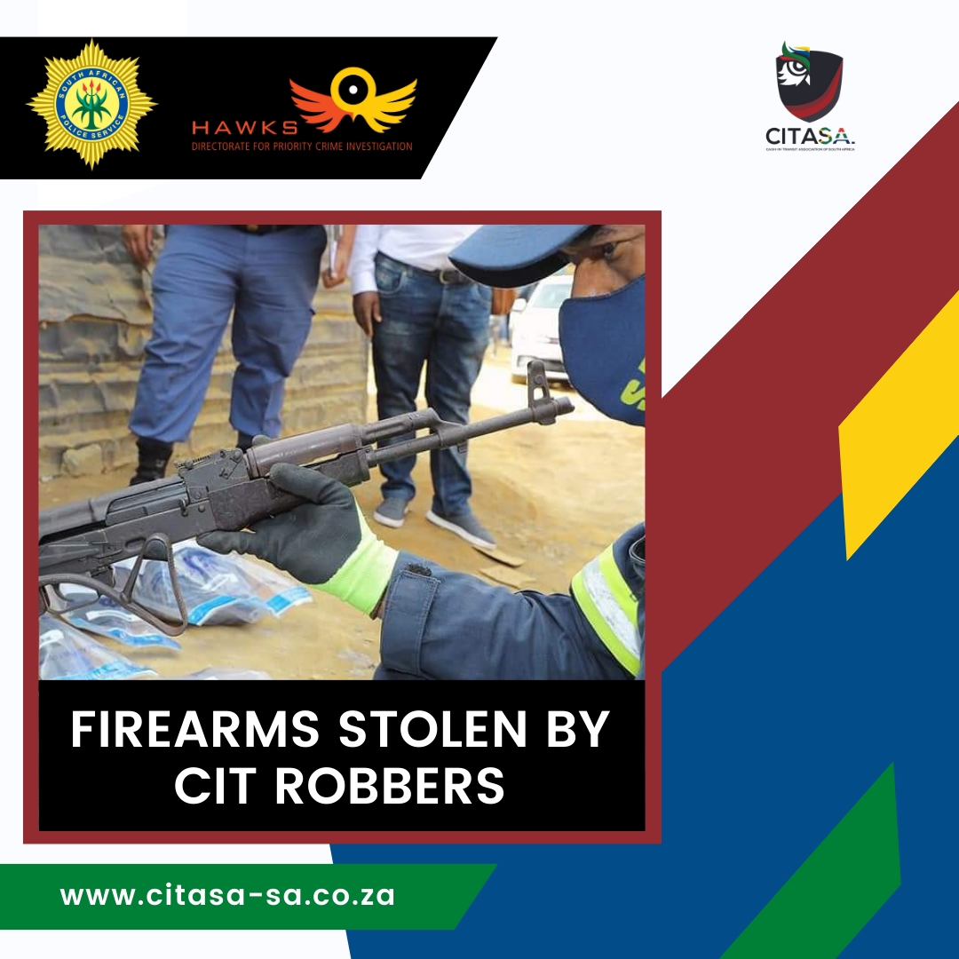 CIT robbers attempt to steal firearms from guards to fuel their criminal networks