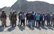 Joint forces through disruptive Operation Vala Umgodi pounces on four illegal miners at Atok Village