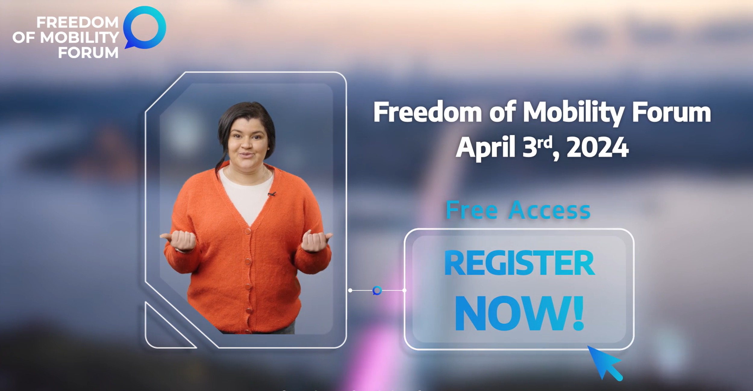 Register for the Second Annual Freedom of Mobility Forum Live Digital Debate on April 3
