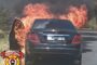 Vehicle fire on Doreen road in Roodekraans