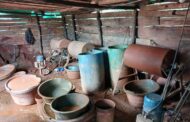 Police confiscate illegal mining equipment during Operation Vala Umgodi in Sabie