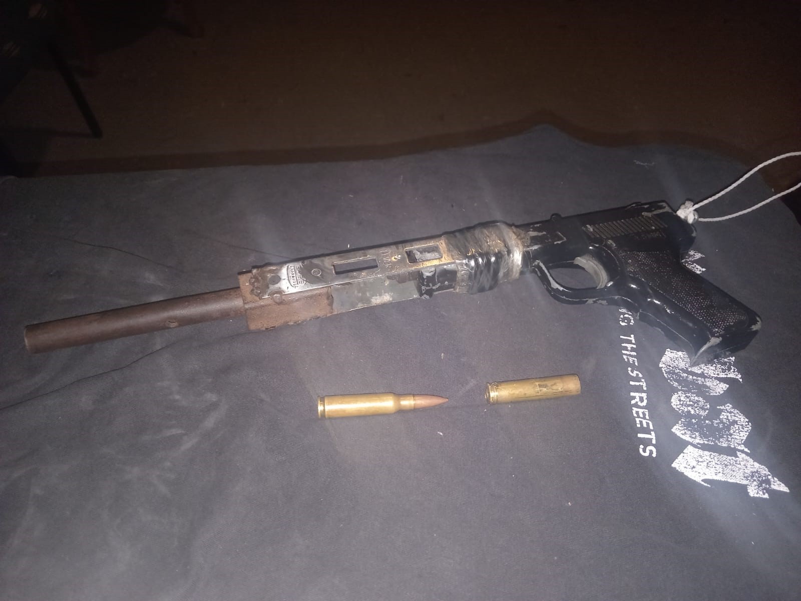 Two suspects are heading to court on charges of possession of unlicensed firearms and ammunition