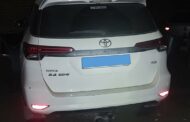 Stolen vehicle which was taken during a house robbery in Harding recovered