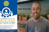 Pinelands police in the Western Cape are seeking the assistance of the public to locate 39-year-old Ryan Swart of Conradie Park in Pineland