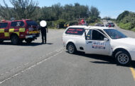 Driver airlifted from the M4 by the La Mercy Bridge