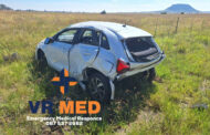 Minor injuries after a rear-end crash near Bloemfontein