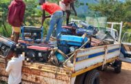 Nine suspects cornered and illegal mining equipment seized by law enforcement agencies