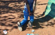 Police remove drugs from the streets in Postmasburg