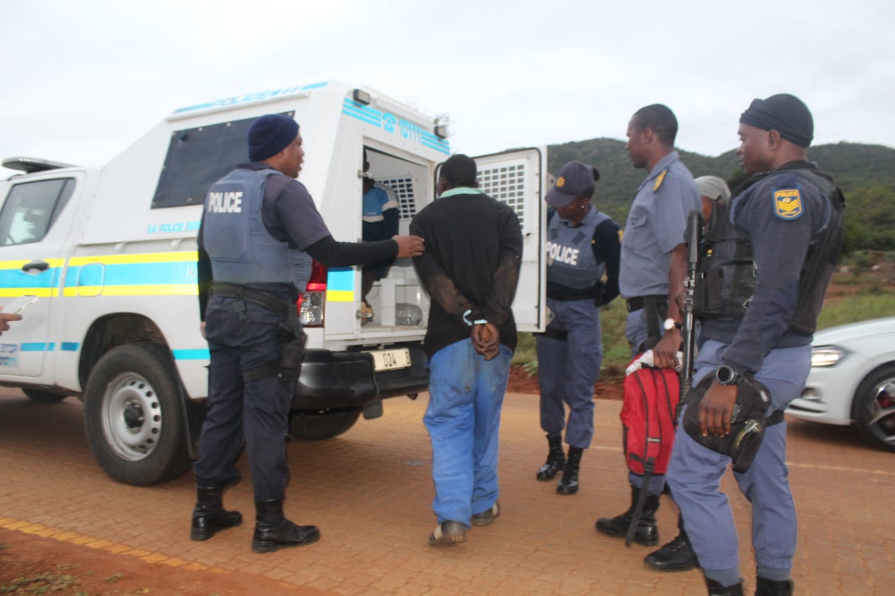 Intelligence driven high-density Operation Vala Umgodi clamps down on illegal miners in Mopani District, illegal mining equipment seized