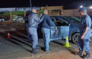 Stolen vehicle recovered at a roadblock on the R28 road in Mohlakeng