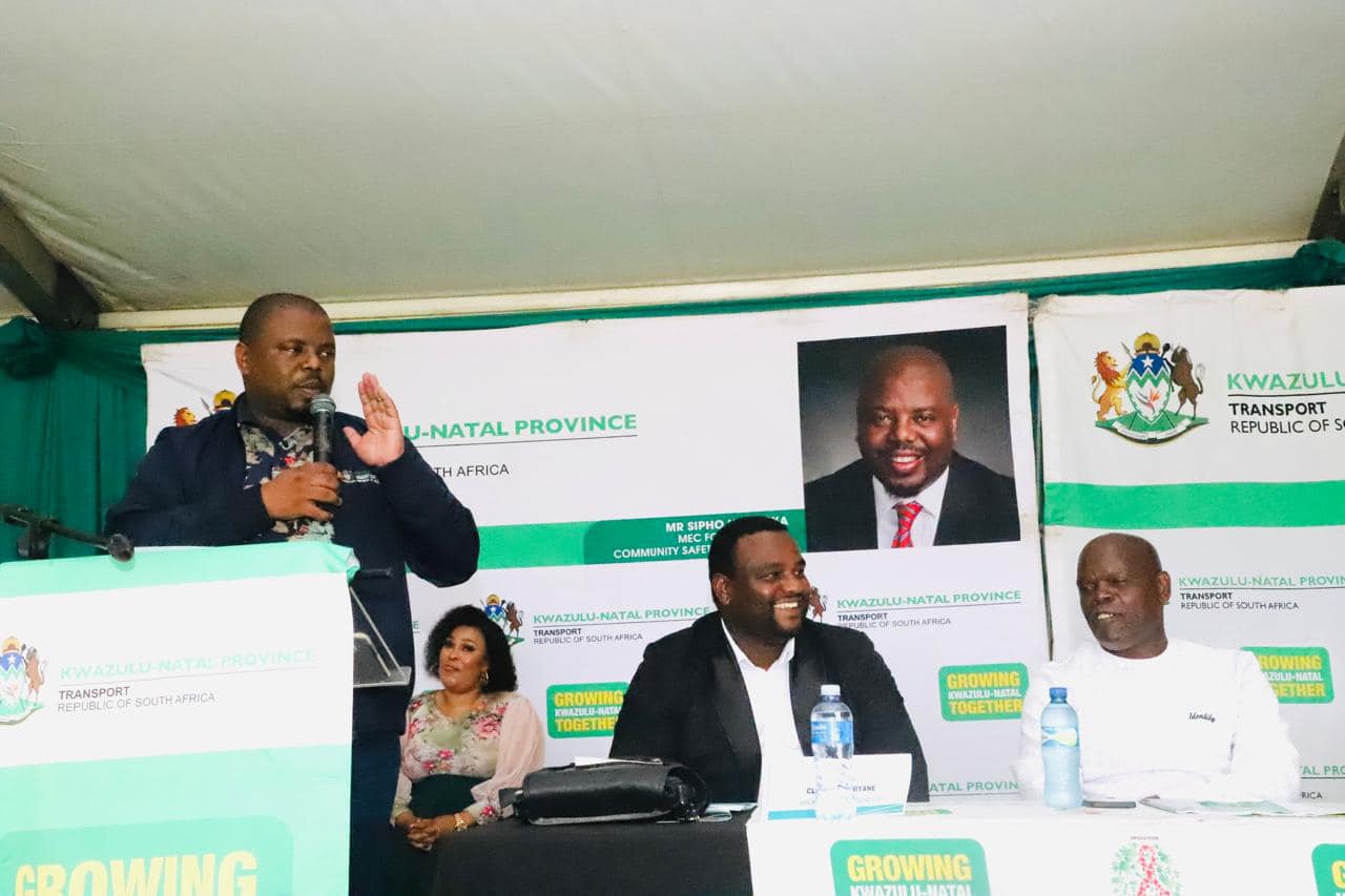 KwaZulu-Natal MEC for Transport officially launched the zonal contract to improve roads within the uMfolozi Local Municipality