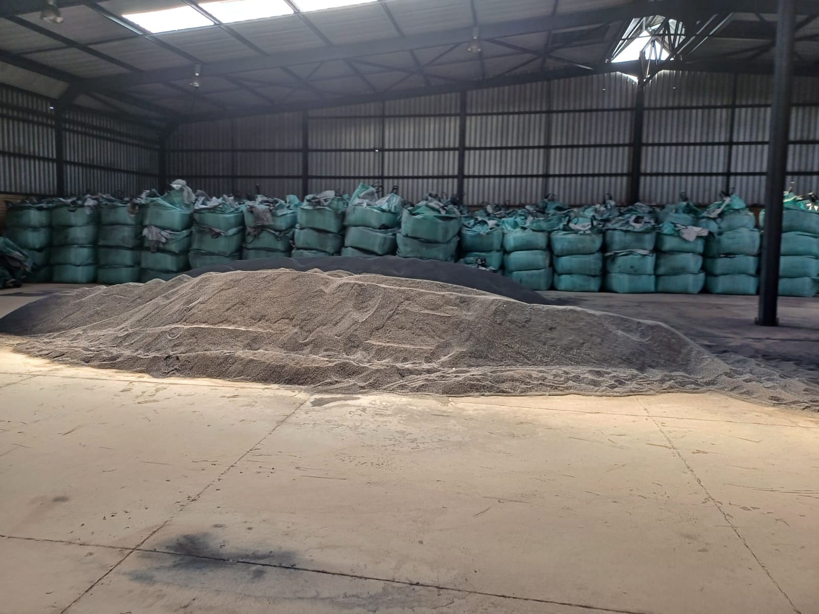 Stolen minerals worth millions from Richards Bay minerals recovered by SAPS at Johannesburg warehouse