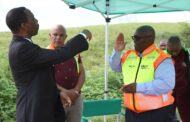 KwaZulu-Natal MEC for Finance presided over the contractor handover for the upgrade of district road D365 programme