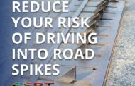 Reduce your risk of driving into road spikes