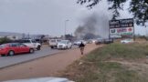 Protest action reported in Pretoria West
