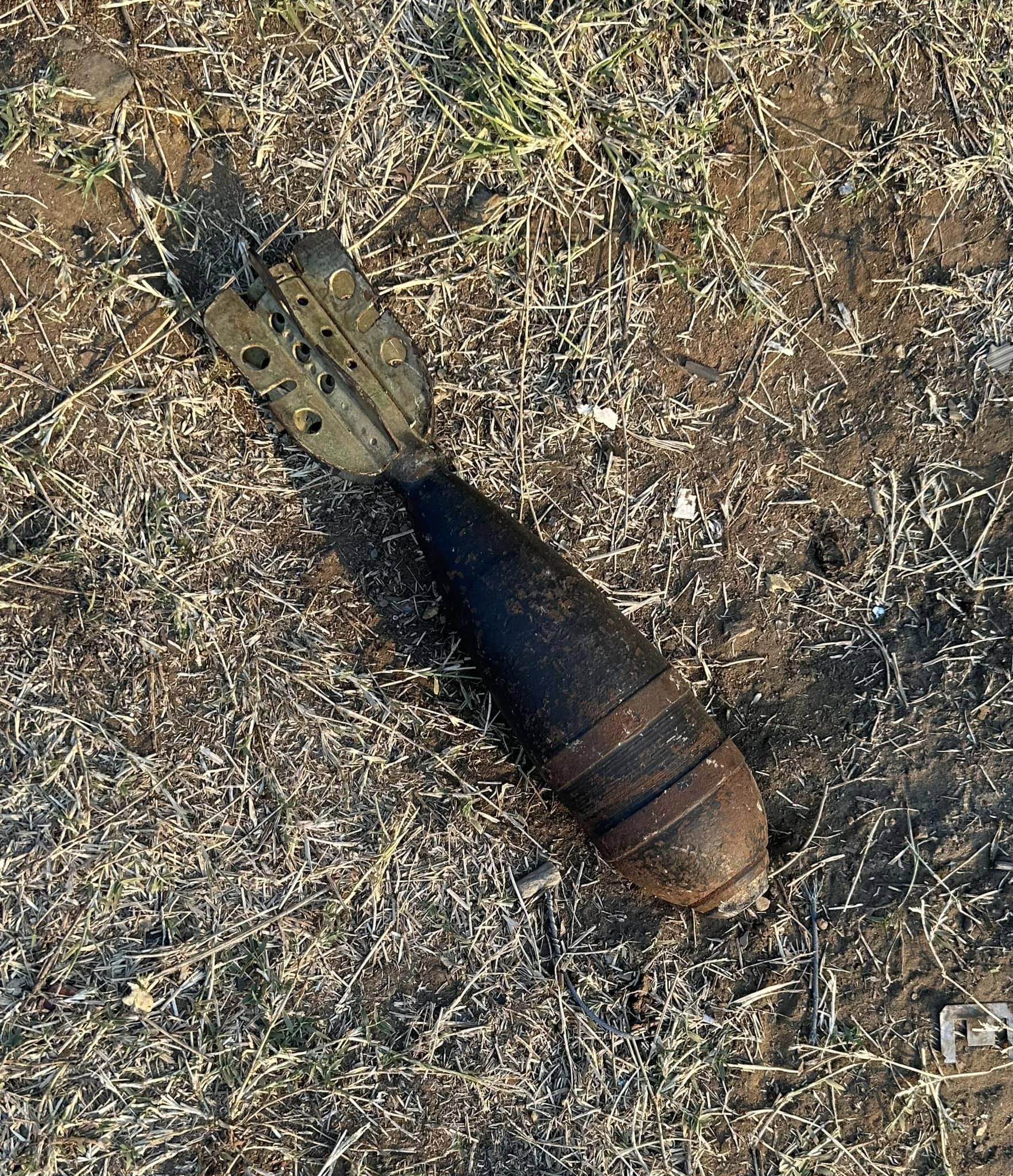 Scrap yard evacuated after the discovery of a mortar bomb in Phoenix