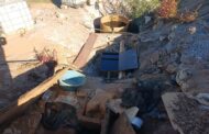 Police discover a laboratory next to a cemetery