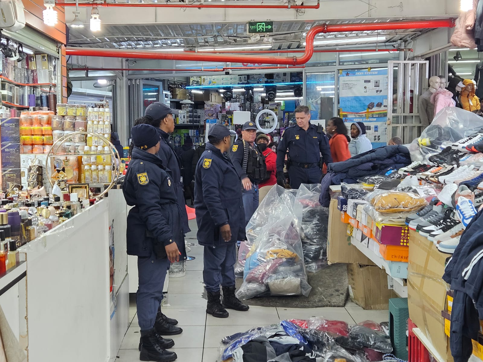 National counterfeit unit seized over R400 million worth of counterfeit and illicit goods within eight months
