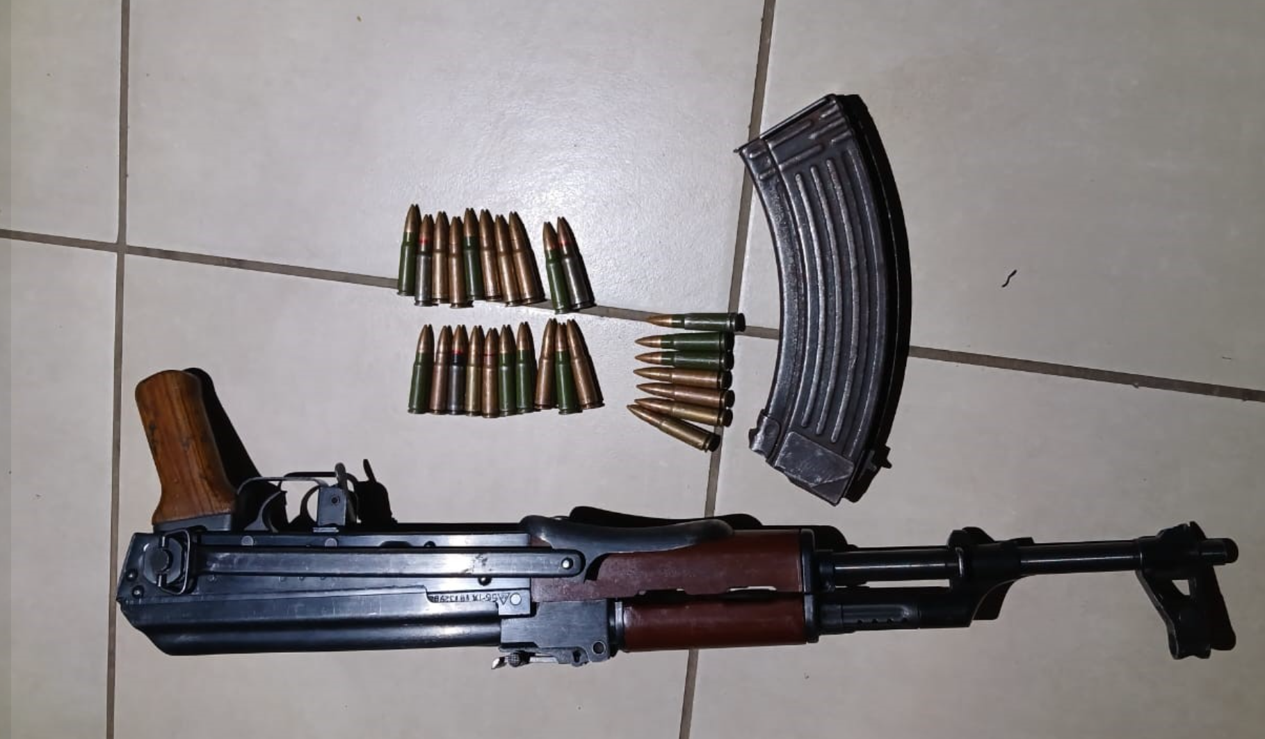 Elandskraal police arrest a 33-year-old suspect for possession of firearm