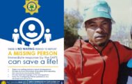 Help SAPS locate a missing person