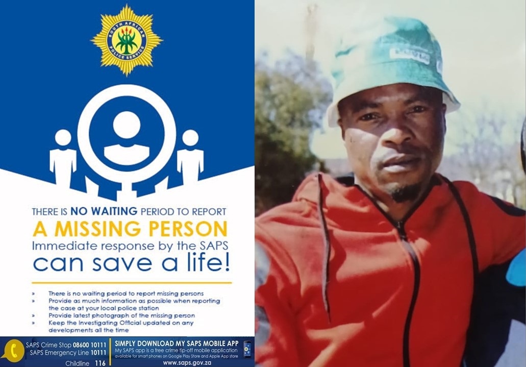 Help SAPS locate a missing person