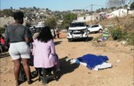 The body of a female was discovered in a pool of blood in Amaoti