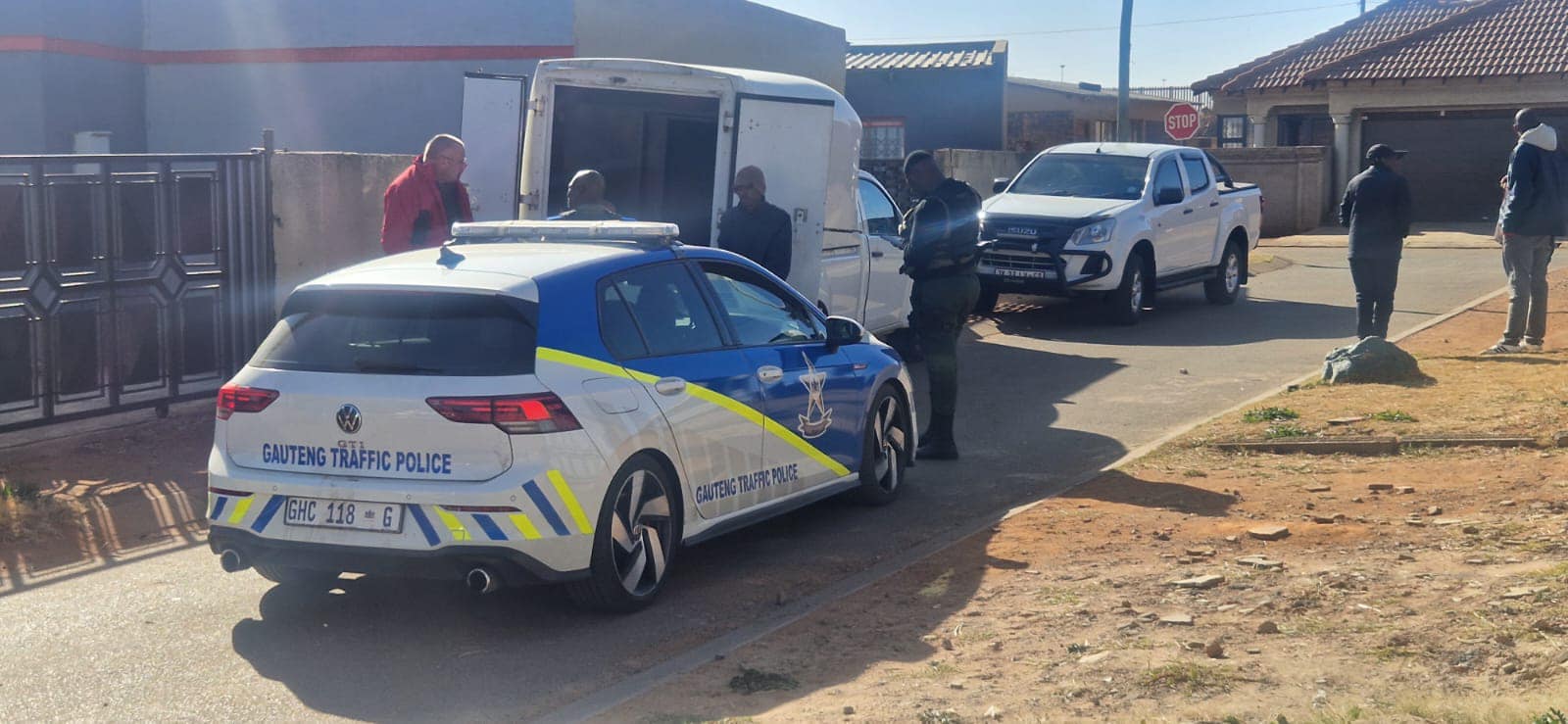 Courier van hijacked in Dawn Park