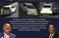 Dual success in stolen vehicle recovery using Vumacam SafeCity camera network