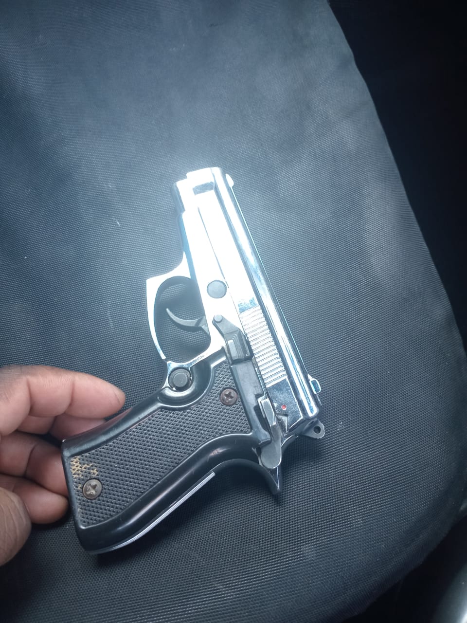 A firearm used in an armed robbery recovered in Durban
