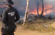 Fire ravages recycling business in Buffelsdraai