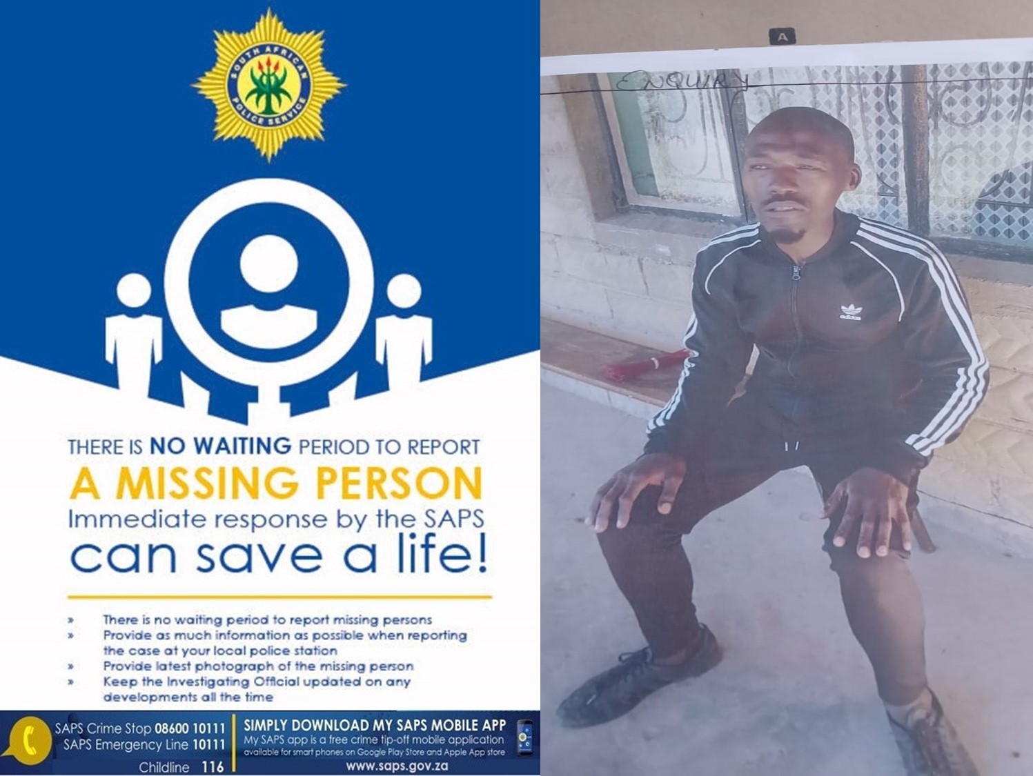 Help police find two missing person