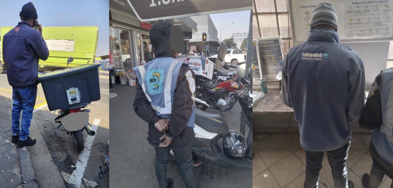 Three bikers behind bars for producing false documentation in the Boksburg area
