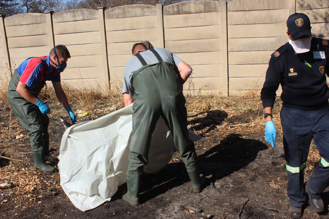 Sedibeng Water Police recovered a body in Sharpville