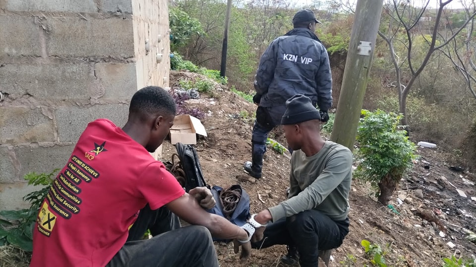 Copper theft suspects apprehended in the Earlsfield area