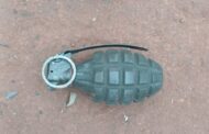 Police seize two hand grenades during Operation Vala Umgodi as illegal miners fled from SAPS members