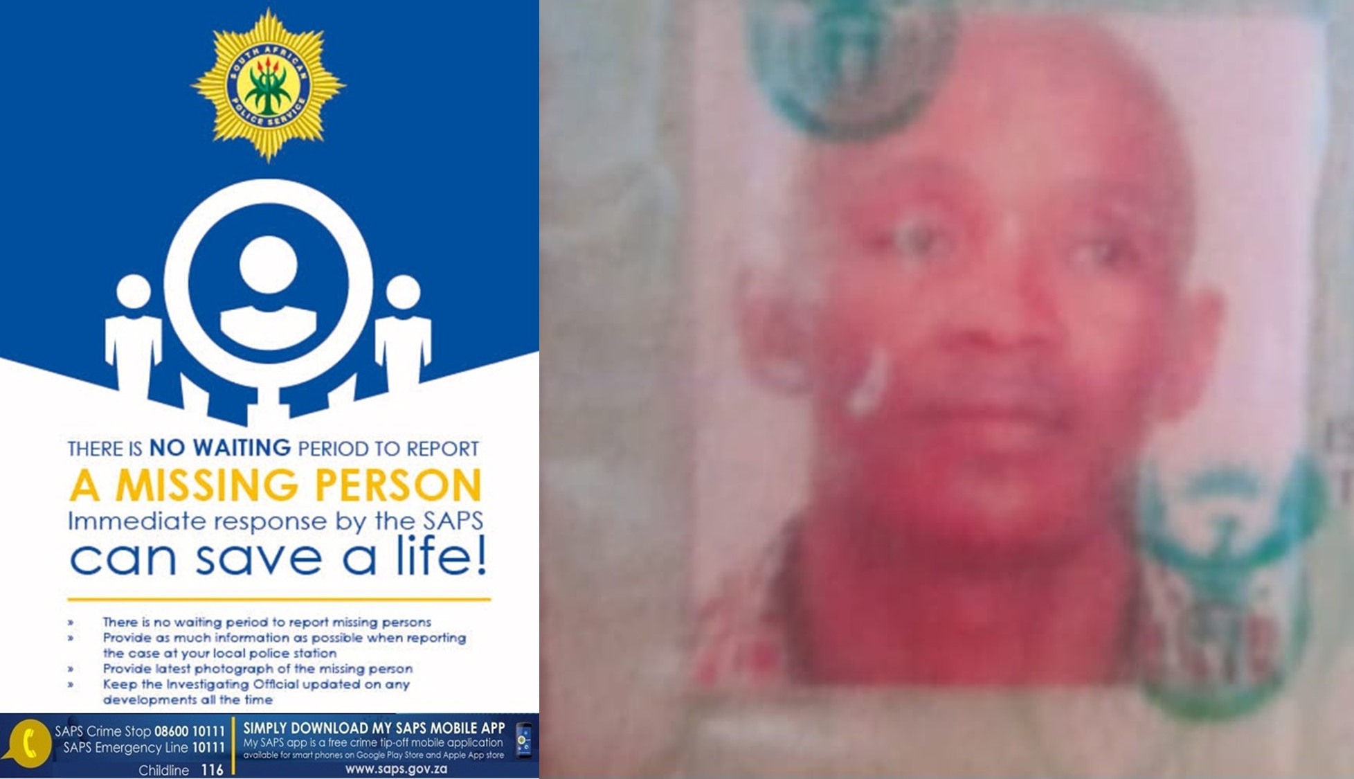 Kimberley Serious and Violent Crimes Unit requests public assistance in locating a missing man
