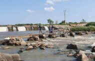 Police destroys a bridge over the Limpopo River near Beitbridge Border in a concerted effort to prevent and combat illicit mining
