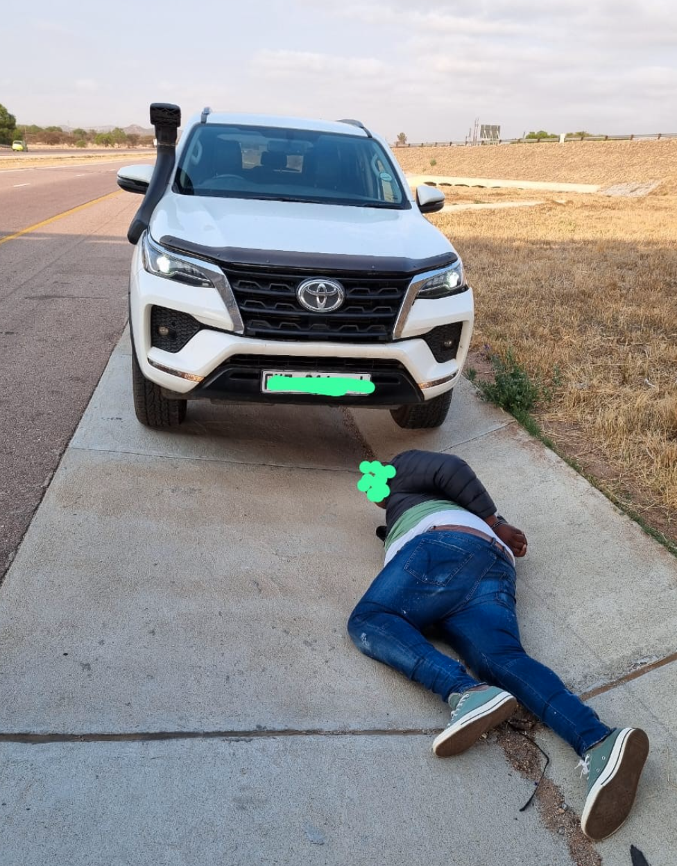 Limpopo SAPS Anti-Smuggling Team nabbed a 33-year-old suspect and recovered stolen vehicle