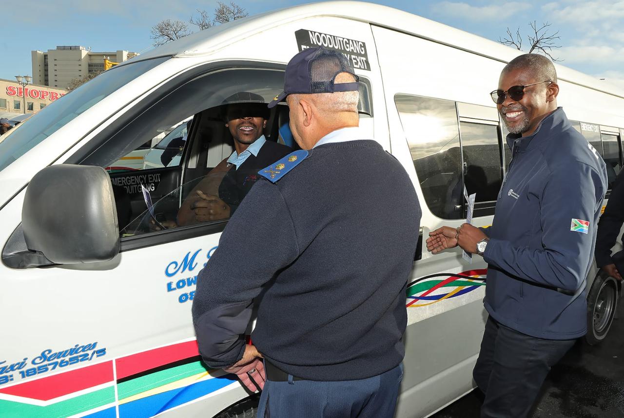 SAPS Western Cape supports Mobility Month and aims to curb extortion in the transport sector