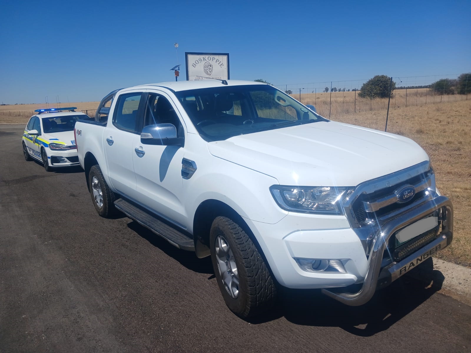 A 21-year-old male arrested for possession of suspected stolen vehicle
