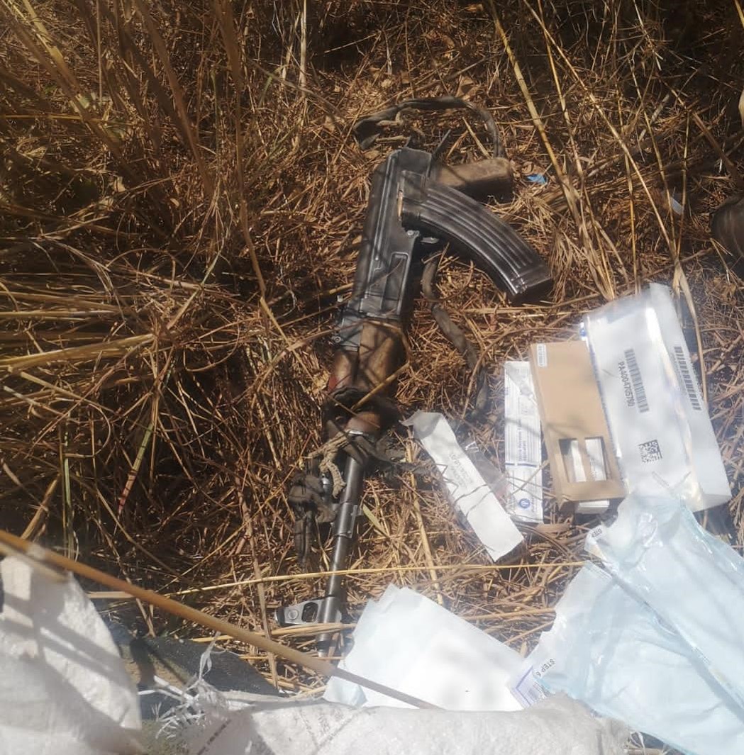 Suspect arrested with assault rifle in Maake