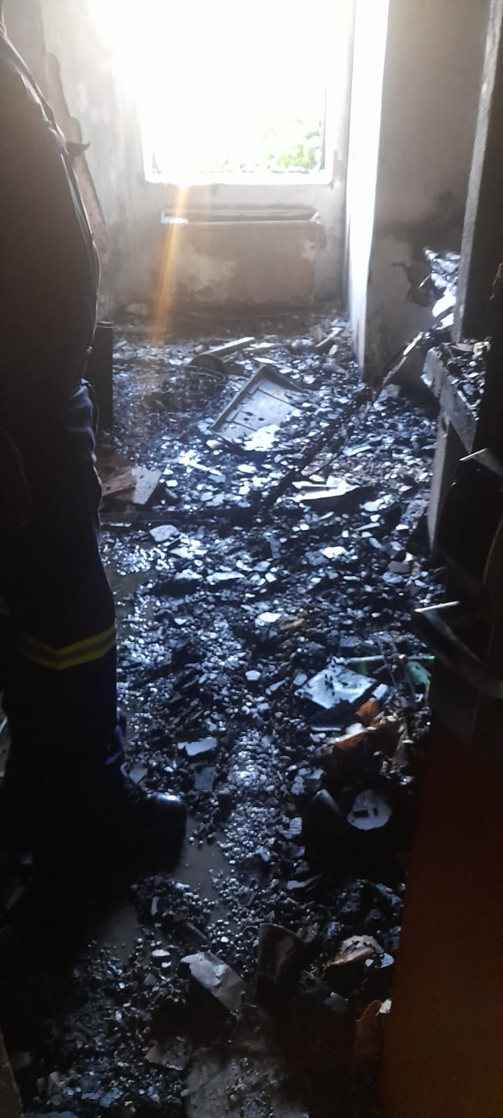 Fidelity SecureFire responded to a building fire in Sandton